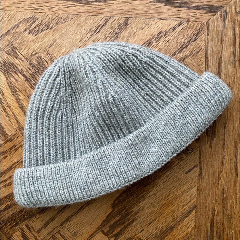 Zara fashion “trawler” style cuffed beanie. Unisex